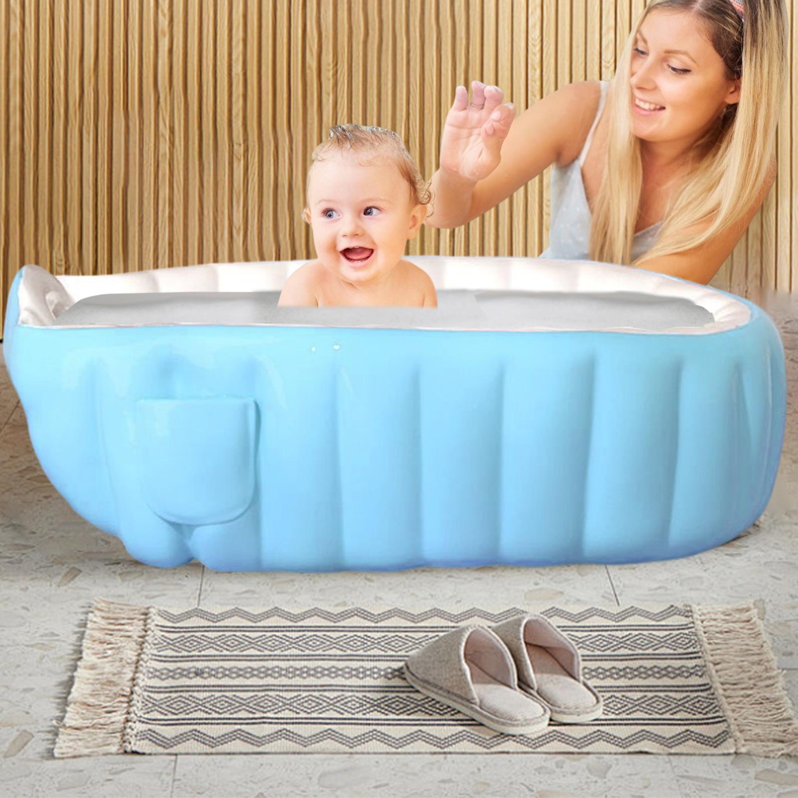 Inflatable Bathtub Baby Blow U – обзор и цена Baby Nursery Must Haves