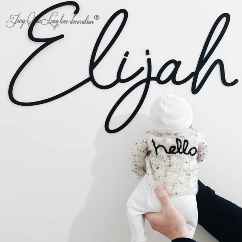 Custom Wooden Name Sign SCRIBB – обзор и цена Baby Nursery Name Letters