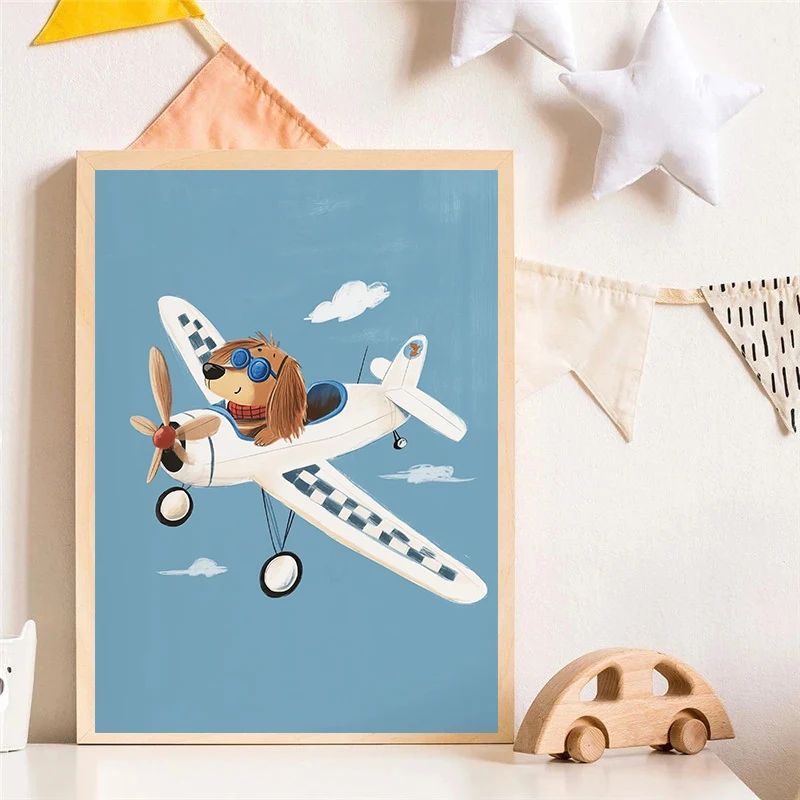 Dog Airplane Lion in Car Anima – обзор и цена Baby Nursery Pictures