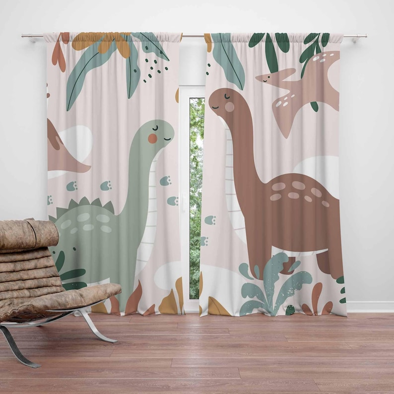 Dinosaur Nursery Curtains Dino – обзор и цена Baby Nursery Youtube