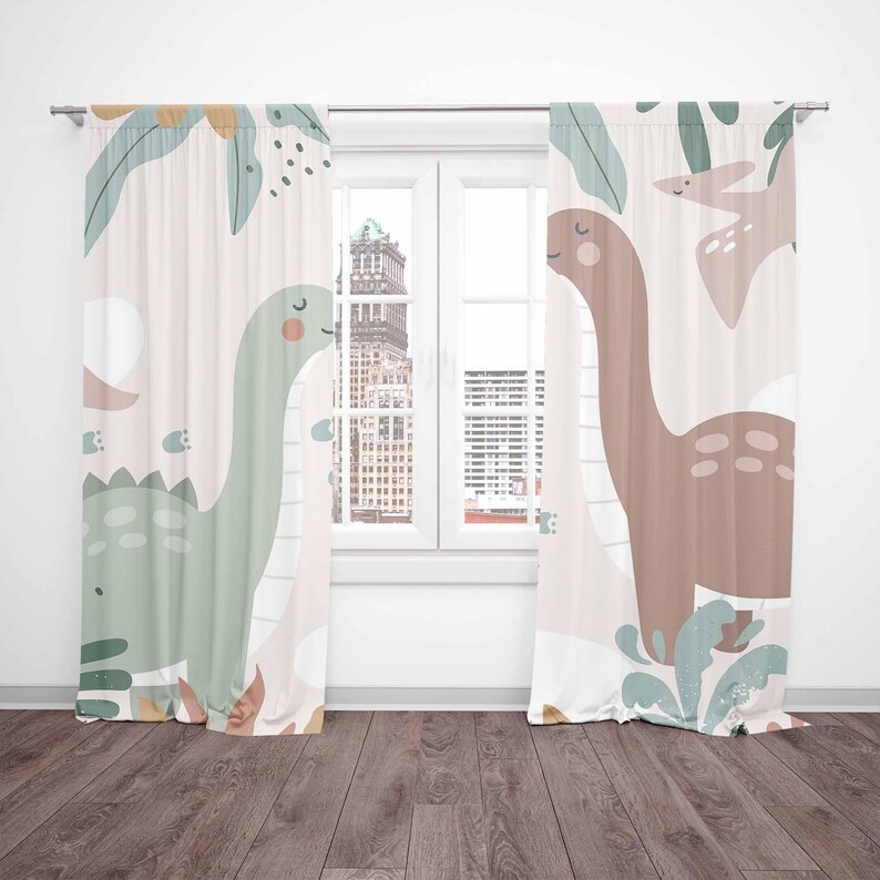 Dinosaur Nursery Curtains Dino – обзор и цена Baby Nursery Youtube