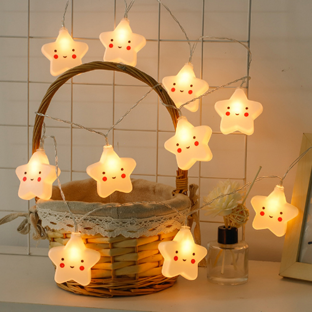 1.5m 10Led Colorful Cloud Star – обзор и цена Baby Nursery Light