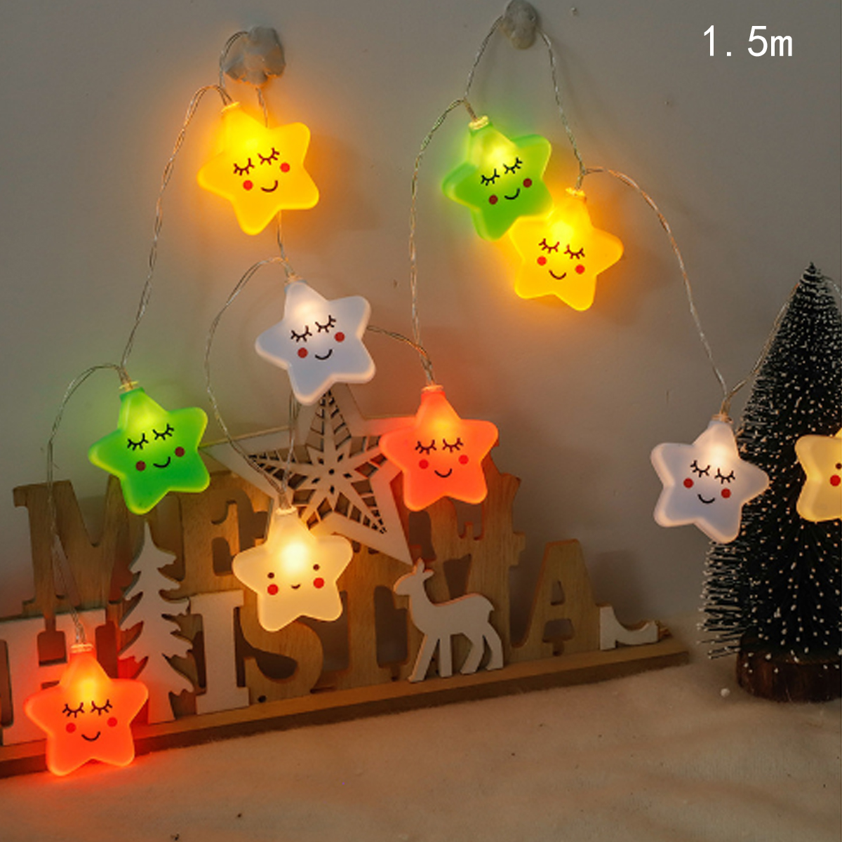 1.5m 10Led Colorful Cloud Star – обзор и цена Baby Nursery Light