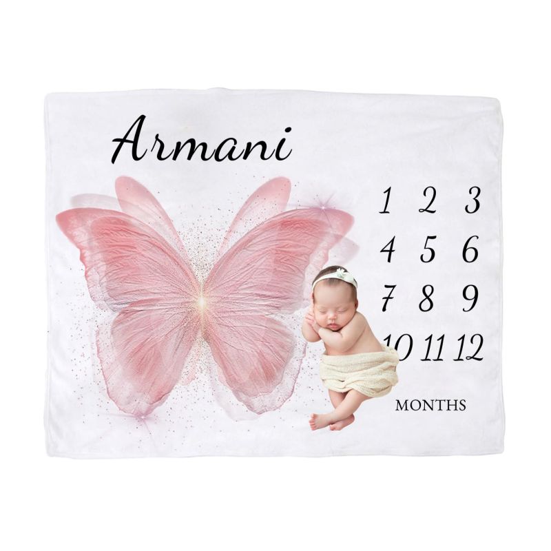 VIKAMA Pink Butterfly Baby Mil – обзор и цена Baby Nursery Pink