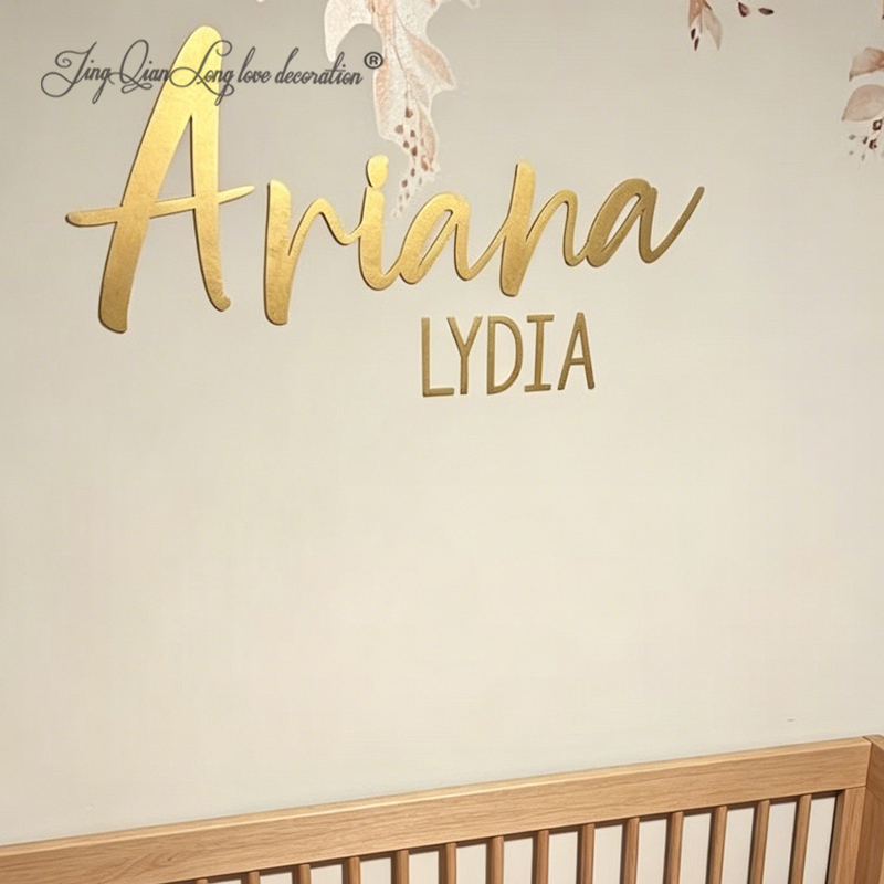 Nursery Name 3D Wood Sign Curs – обзор и цена Baby Nursery Name Letters