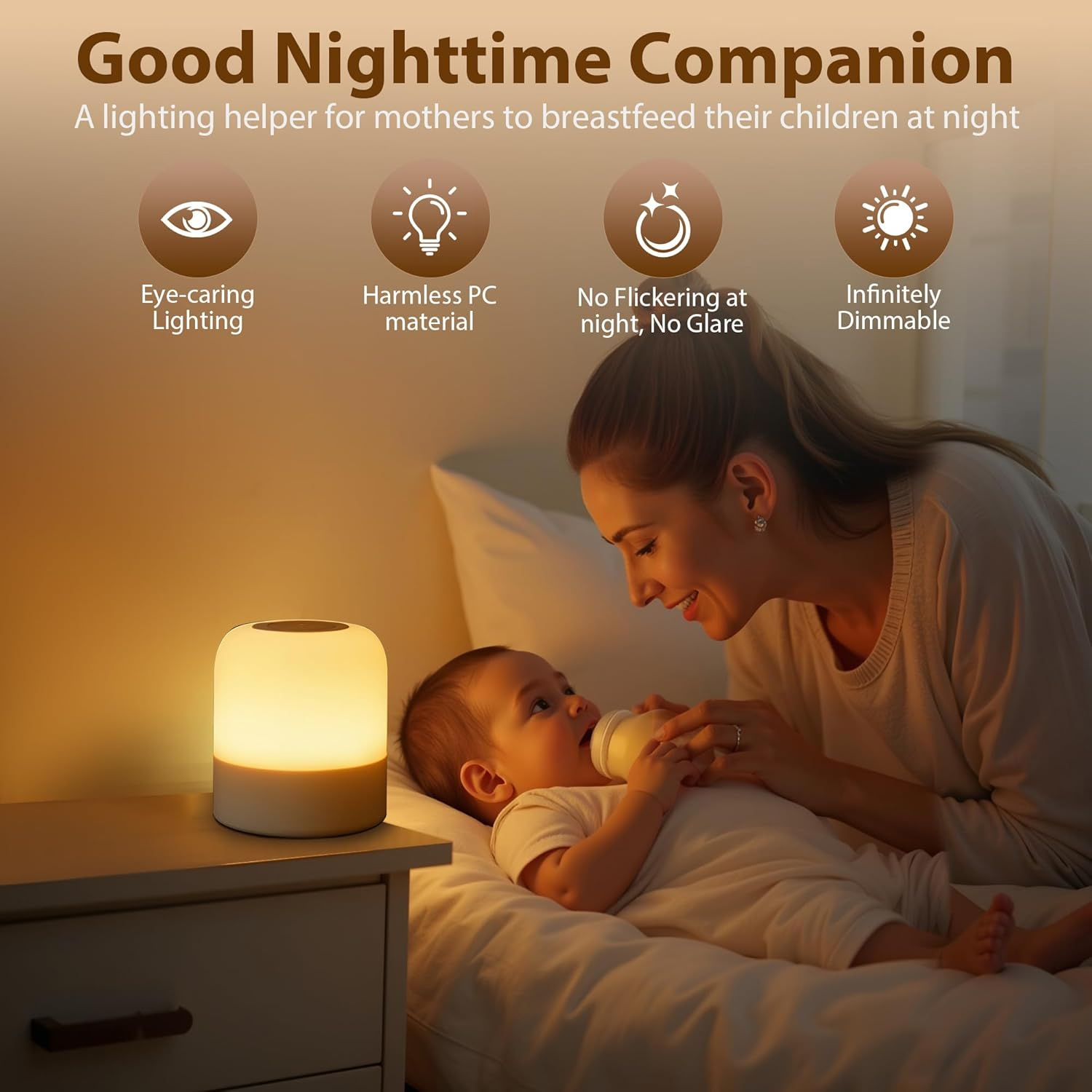 1pc Portable Baby Night Light, – обзор и цена Baby Nursery Egg Light