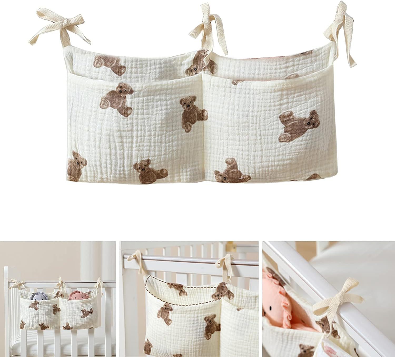 Baby Crib Organizer Cot Caddy  – обзор и цена Baby Nursery Shelves