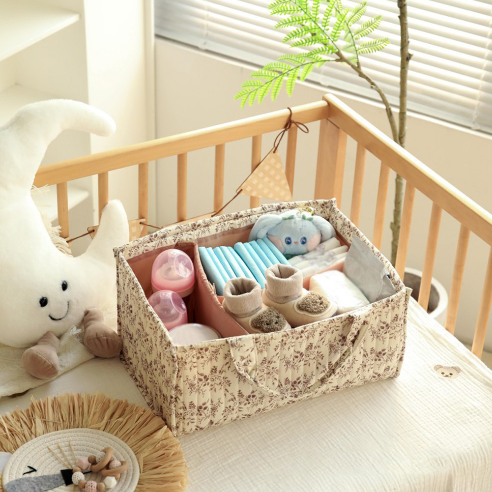 Floral Nursery Storage Basket  – обзор и цена Baby Nursery Must Haves