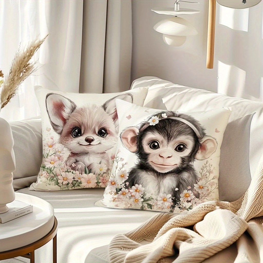 Cute Baby Farm Animal Throw Pi – обзор и цена Baby Nursery Pillow