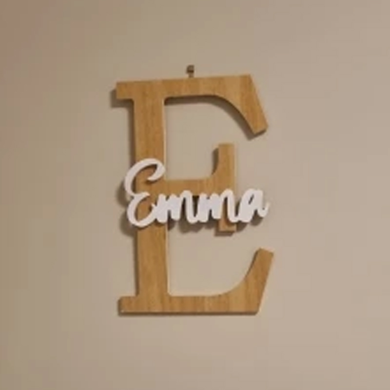 Custom Wooden Name Sign  Baby  – обзор и цена Baby Nursery Name Letters