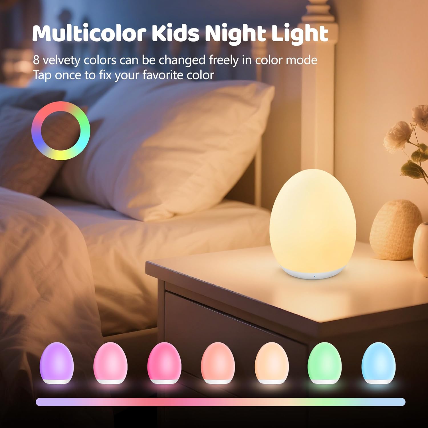 Kids Night Light Baby Egg Lamp – обзор и цена Baby Nursery Egg Light