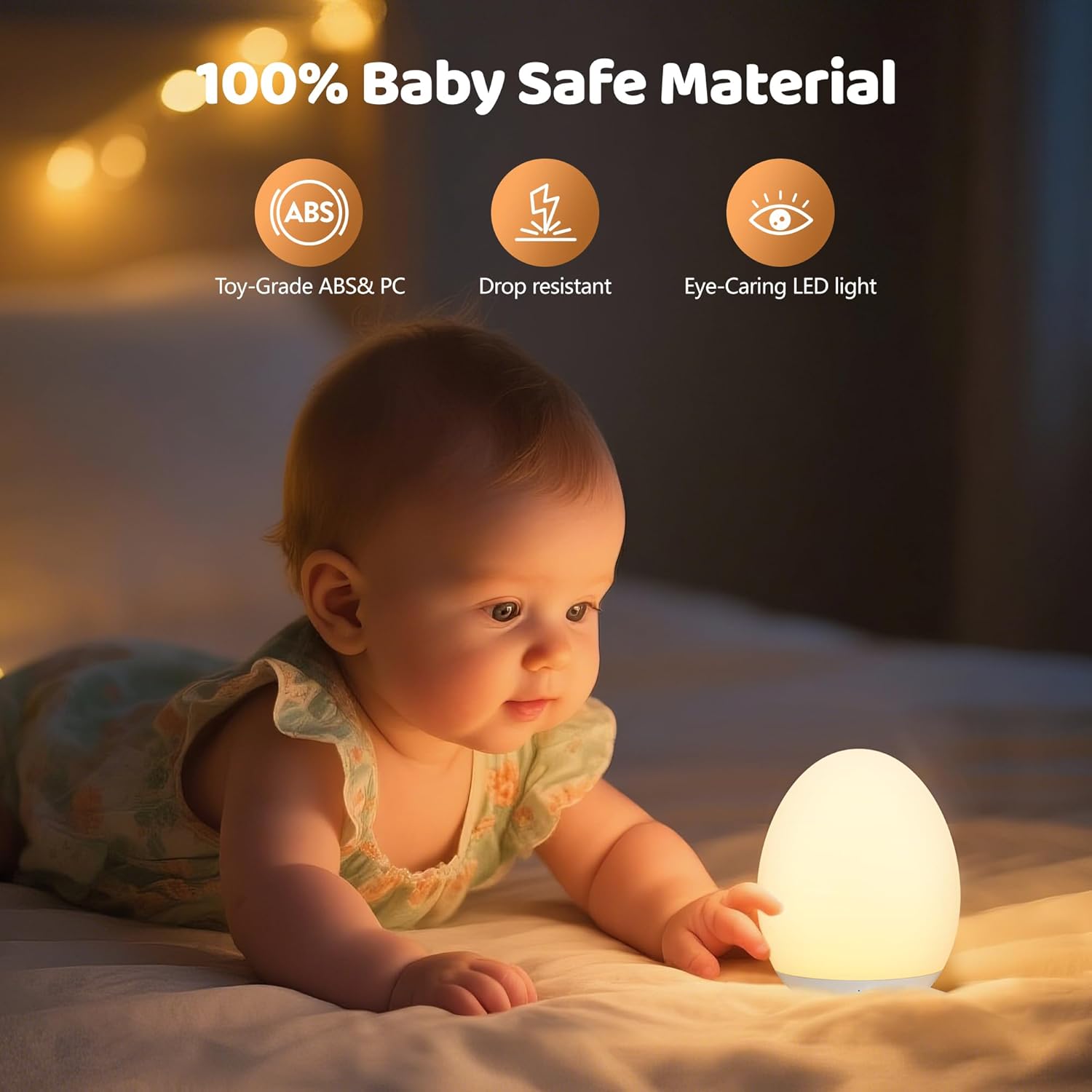 Kids Night Light Baby Egg Lamp – обзор и цена Baby Nursery Egg Light
