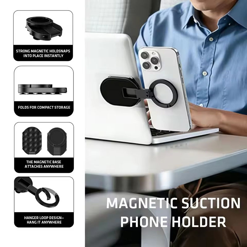 3 In1 Magnetic Foldable Phone  – обзор и цена Mobile Hanger Arm