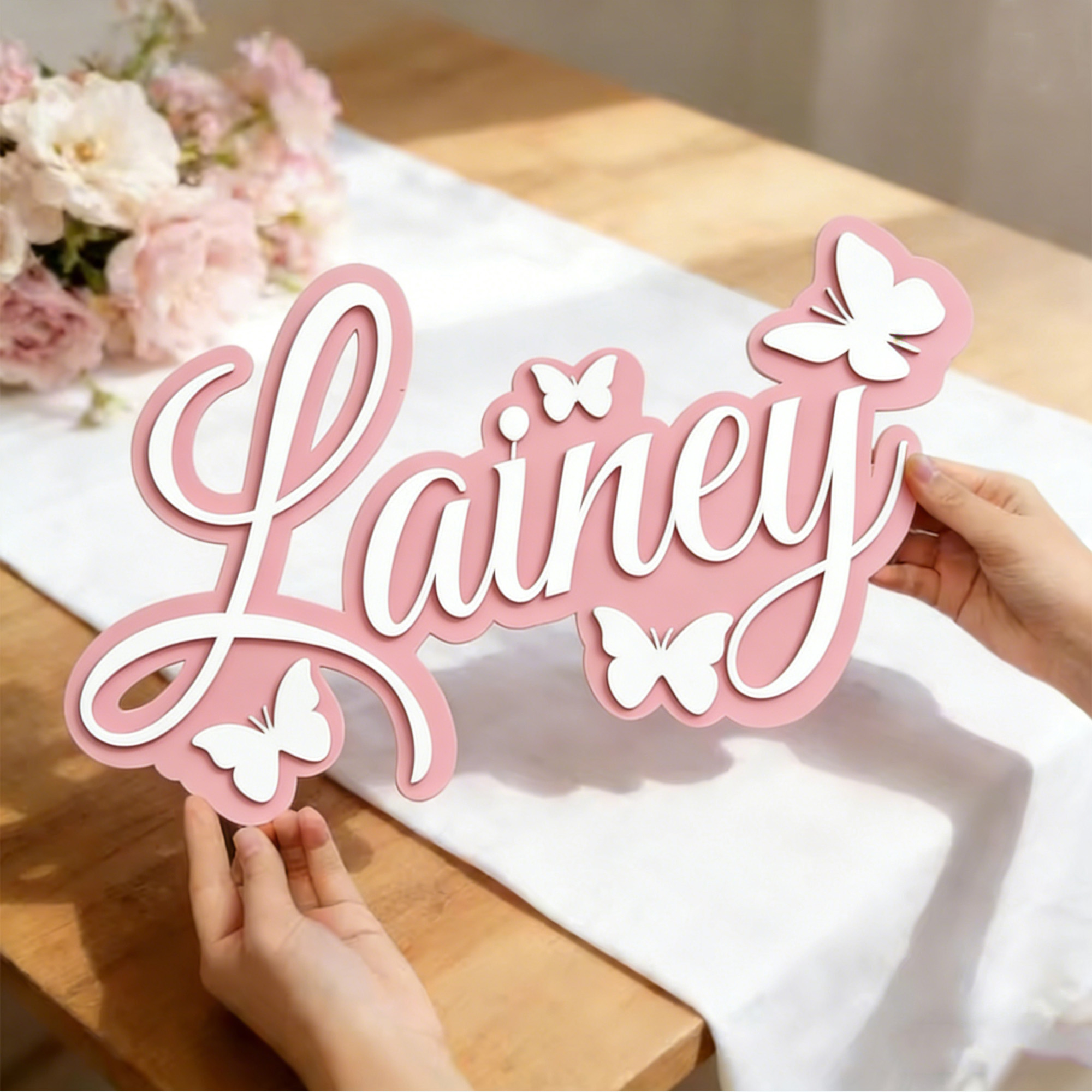 1Pc Custom Name Butterfly Styl – обзор и цена Baby Nursery Diy