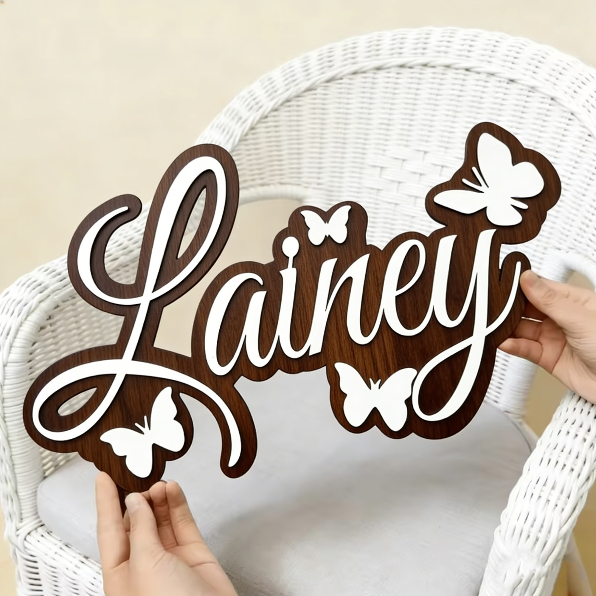 1Pc Custom Name Butterfly Styl – обзор и цена Baby Nursery Diy