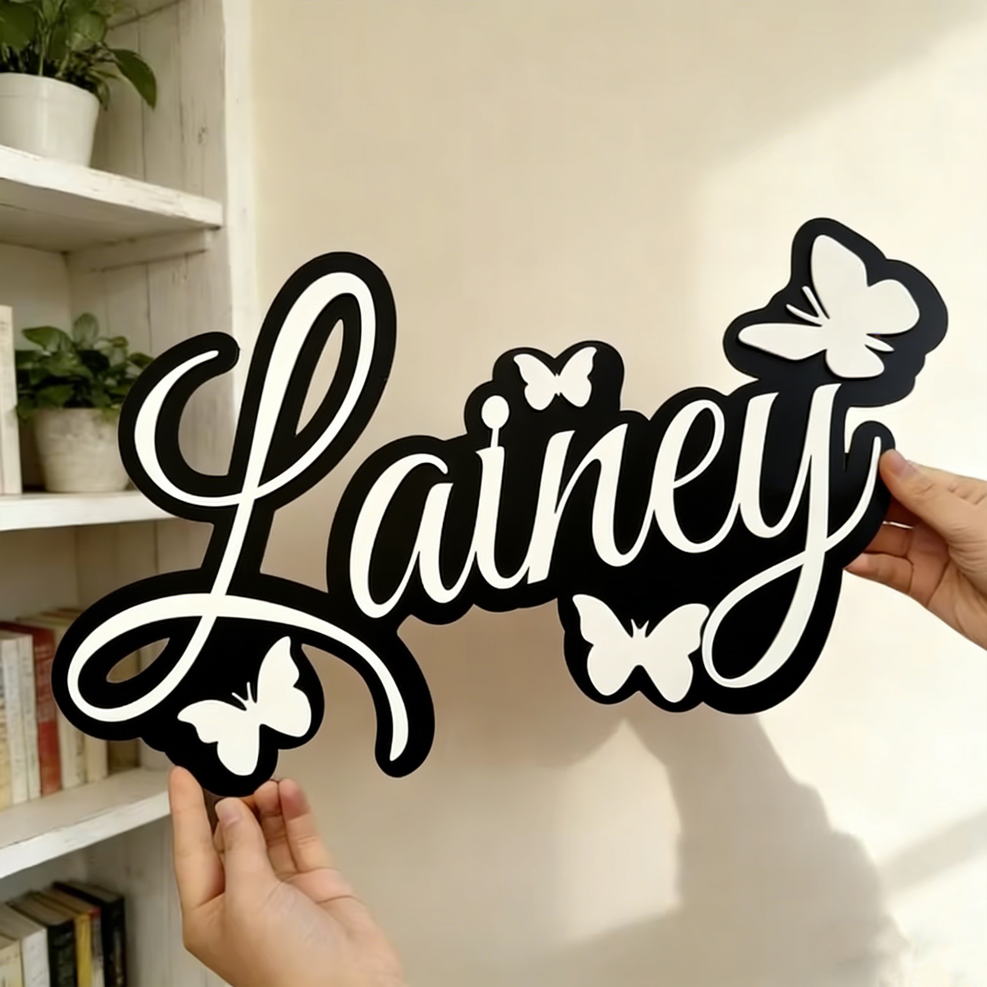 1Pc Custom Name Butterfly Styl – обзор и цена Baby Nursery Diy