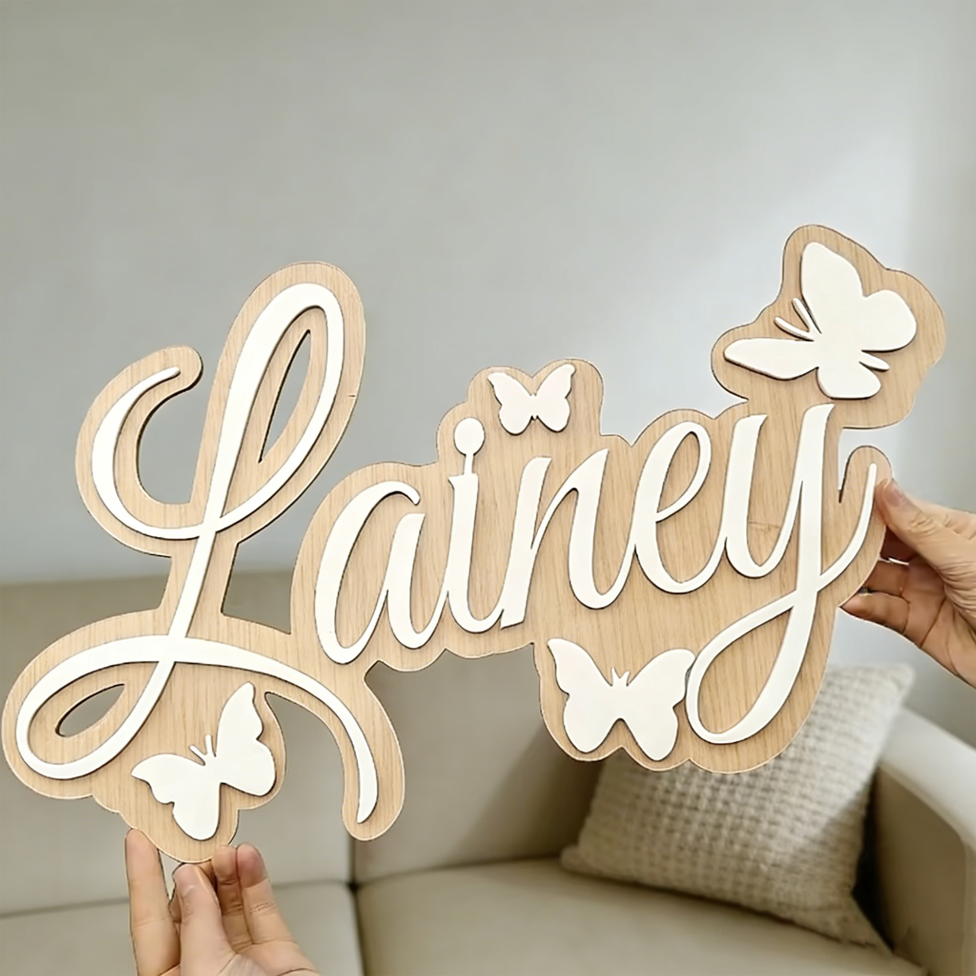 1Pc Custom Name Butterfly Styl – обзор и цена Baby Nursery Diy