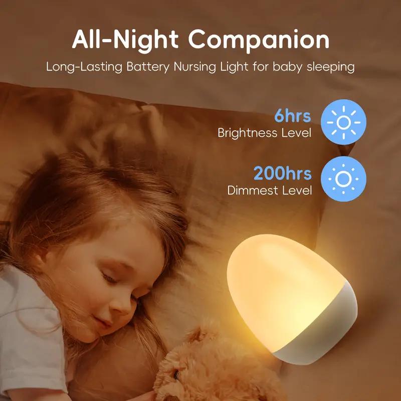 Touch Night Light for Baby Nur – обзор и цена Baby Nursery Egg Light