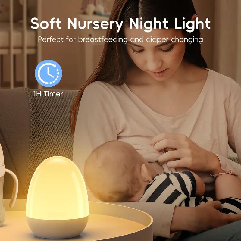 Touch Night Light for Baby Nur – обзор и цена Baby Nursery Egg Light