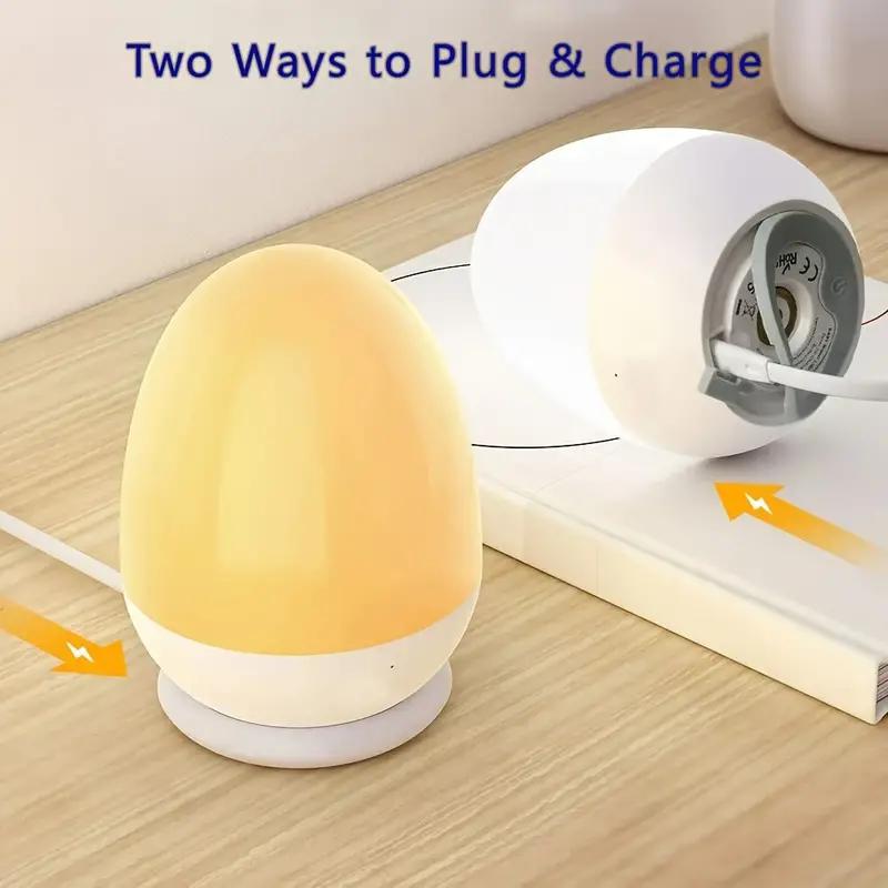 Touch Night Light for Baby Nur – обзор и цена Baby Nursery Egg Light