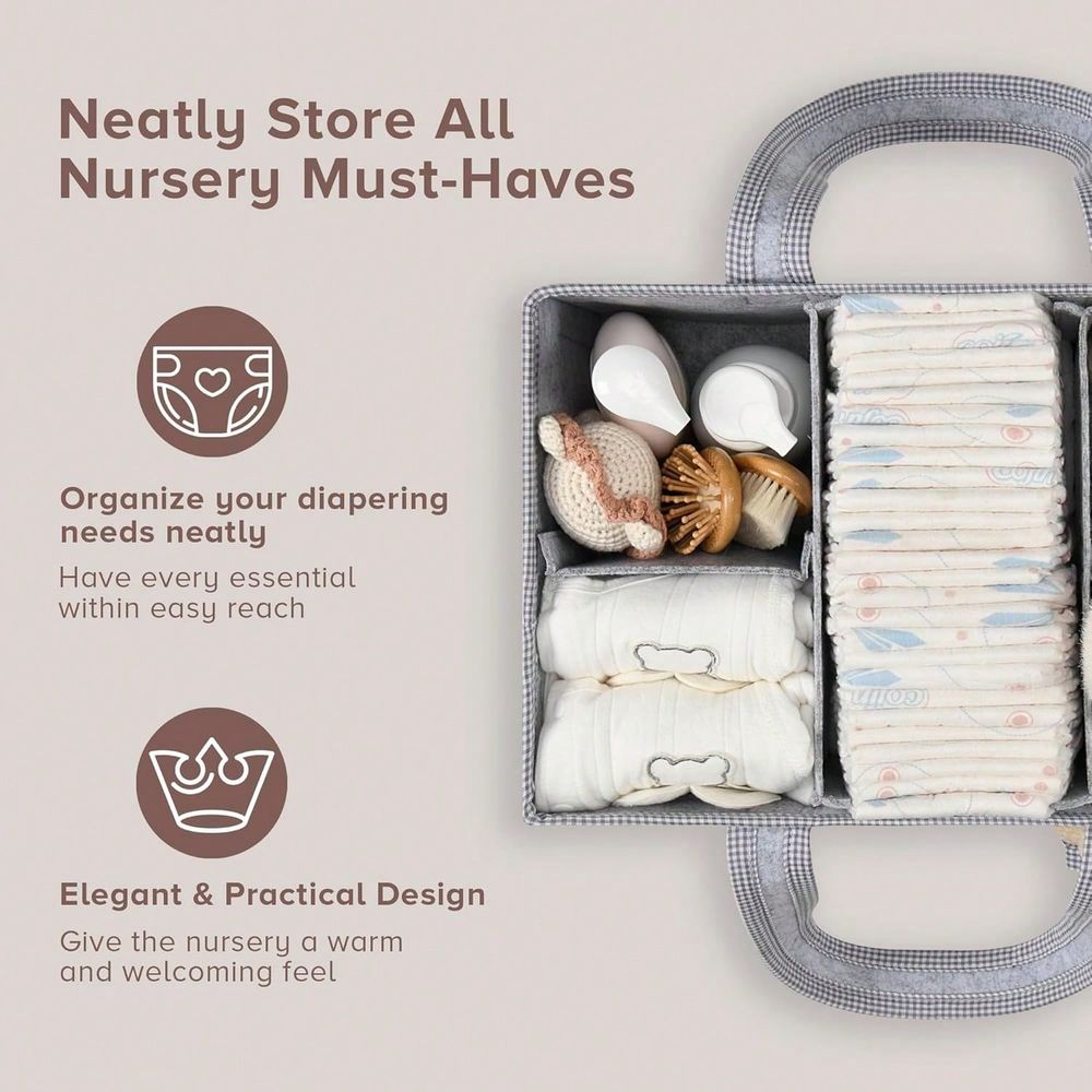 Diaper Caddy Organizer With Ha – обзор и цена Baby Nursery Must Haves