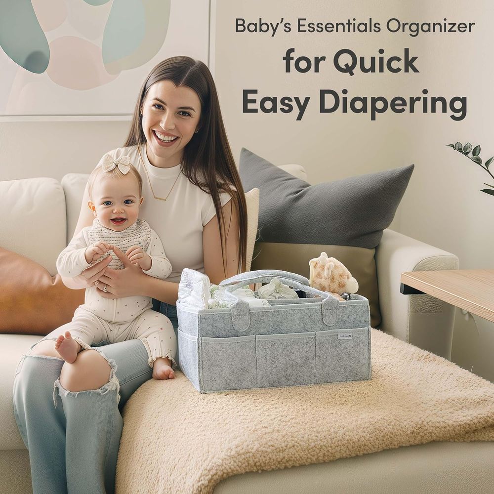 Baby Diaper Caddy Organizer -  – обзор и цена Baby Nursery Must Haves