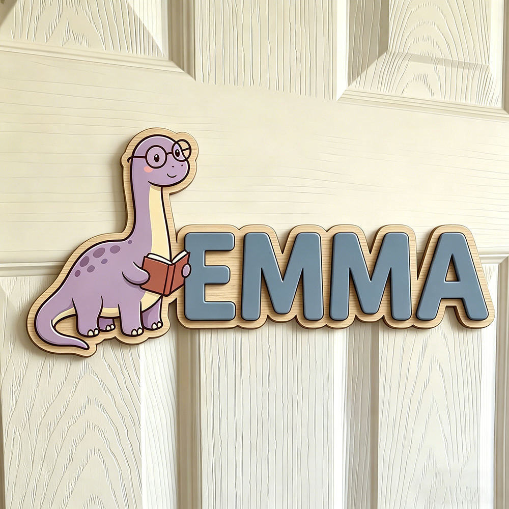 Whimsical Nerdy Dinosaur Custo – обзор и цена Baby Nursery Themes