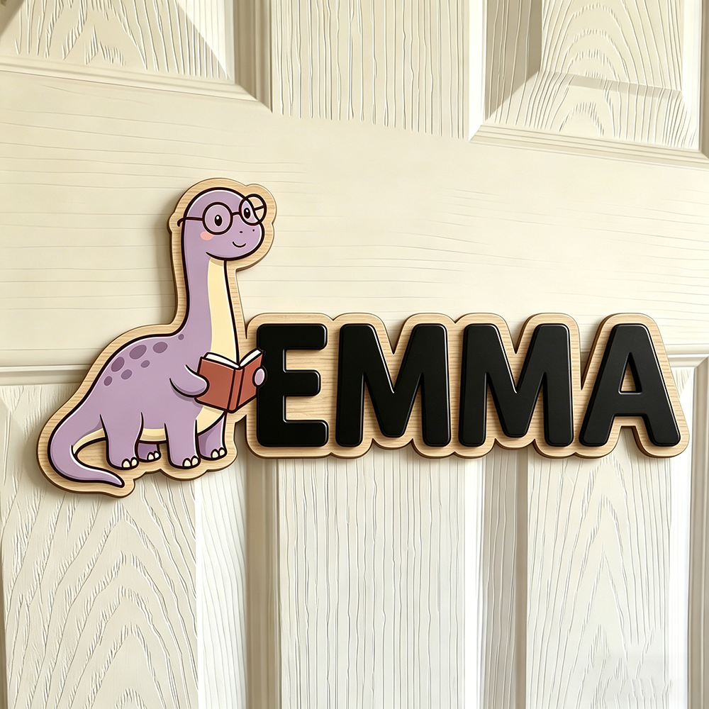 Whimsical Nerdy Dinosaur Custo – обзор и цена Baby Nursery Themes