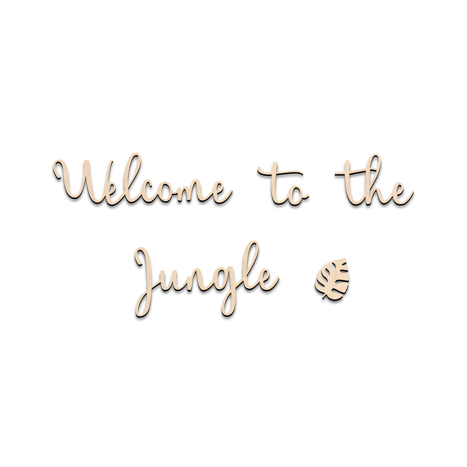 Welcome to the Jungle Wooden S – обзор и цена Baby Nursery Themes