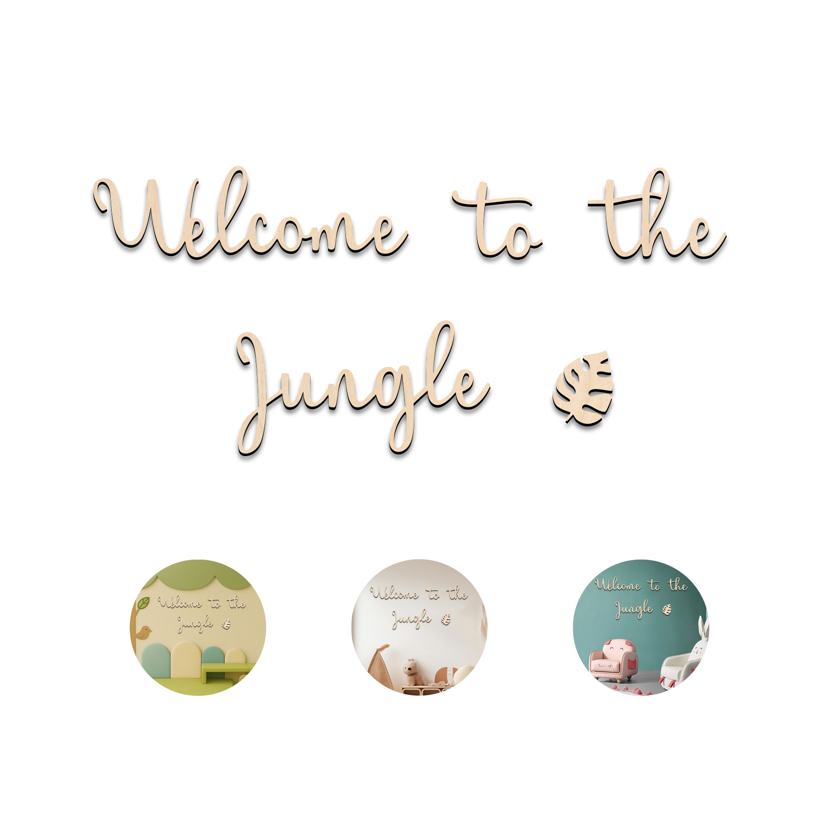 Welcome to the Jungle Wooden S – обзор и цена Baby Nursery Themes
