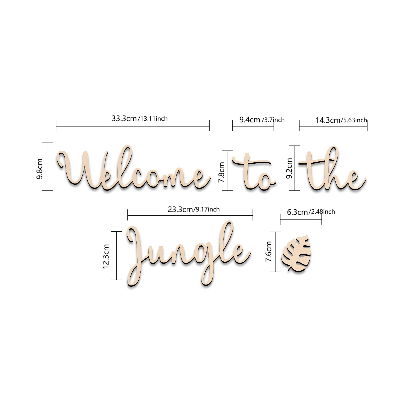 Welcome to the Jungle Wooden S – обзор и цена Baby Nursery Themes