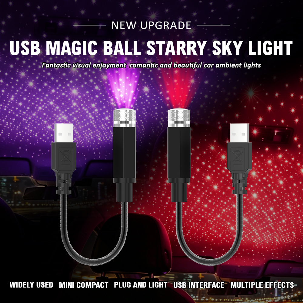 USB Car Roof Projector LED Sta – обзор и цена Night Light Projector Stars