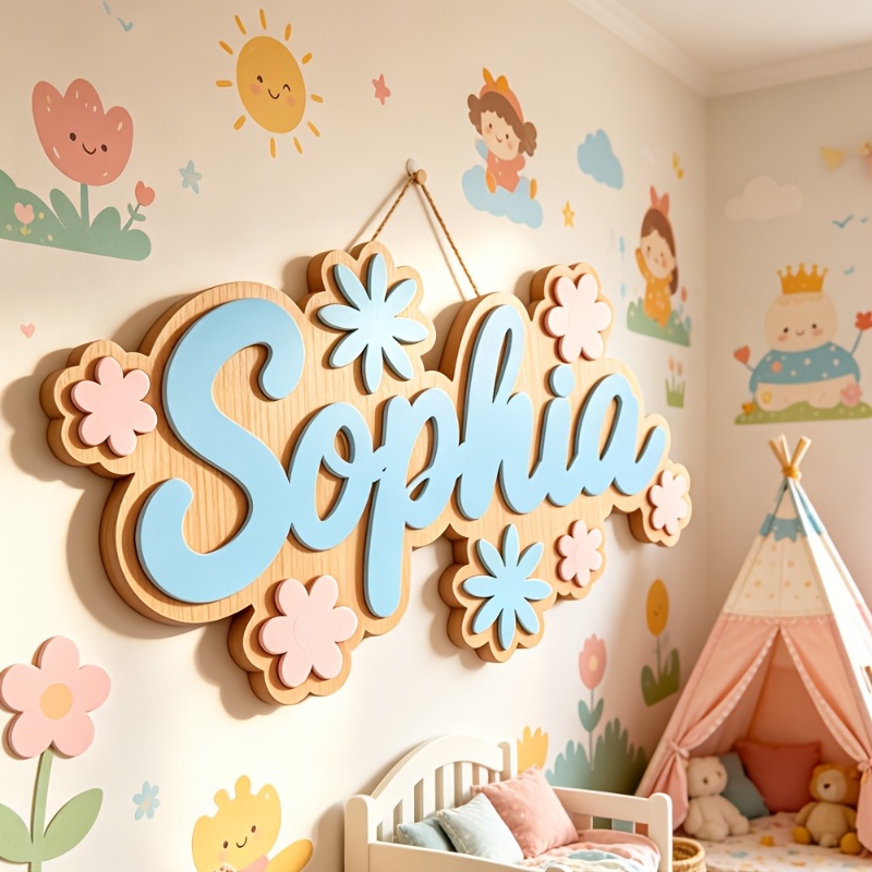Personalized Floral Themed Nam – обзор и цена Baby Nursery Themes