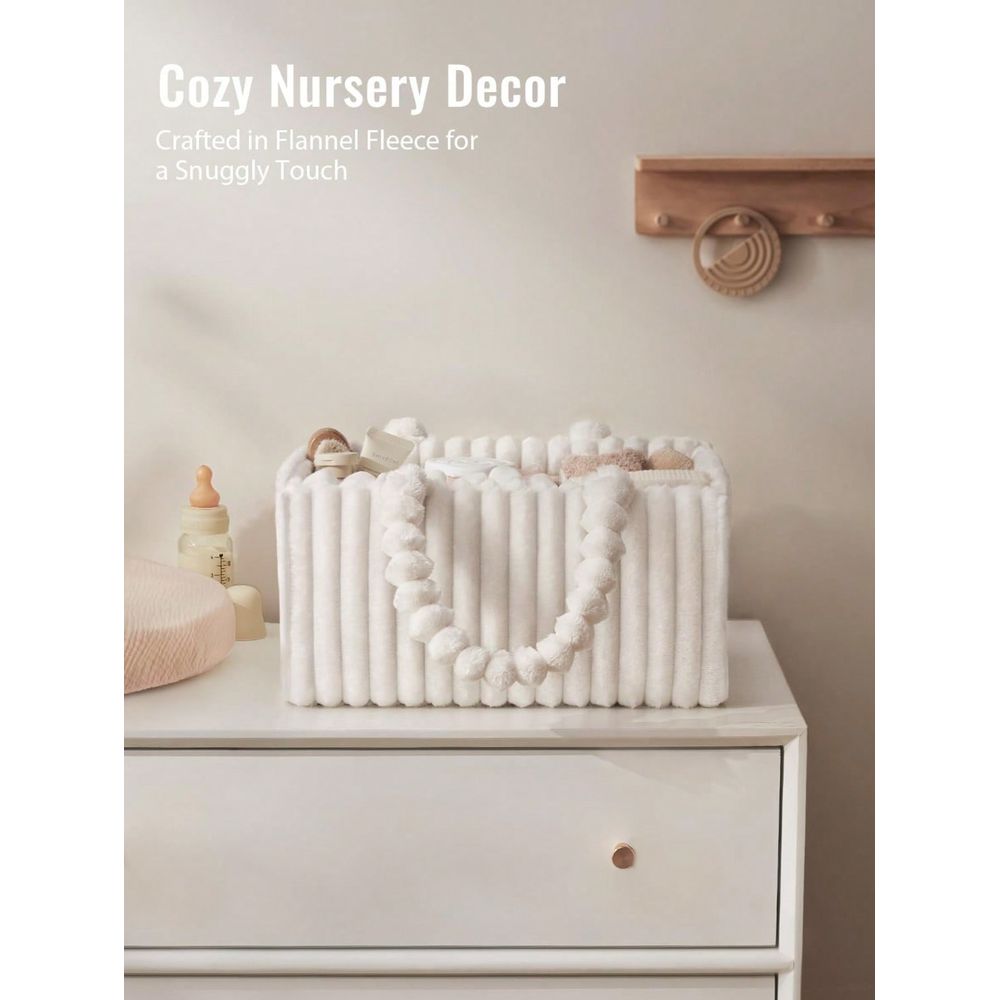 Flannel Diaper Caddy Organizer – обзор и цена Baby Nursery Must Haves