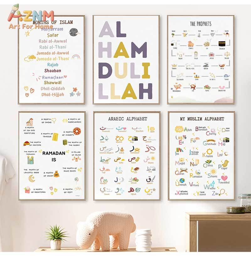 Islam Muslim Prophets Arabic A – обзор и цена Baby Nursery Pictures