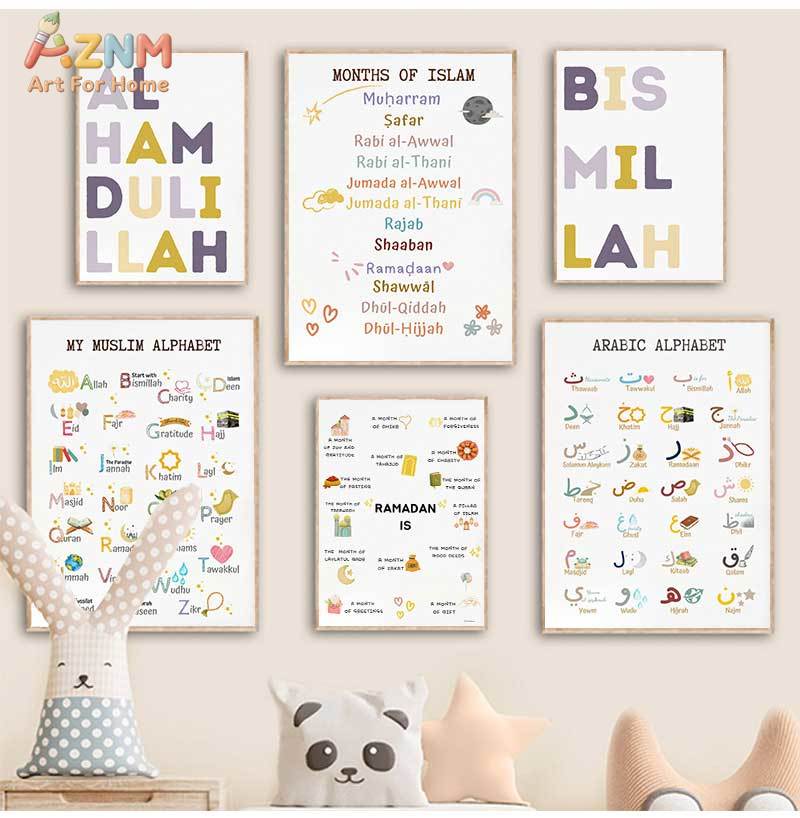 Islam Muslim Prophets Arabic A – обзор и цена Baby Nursery Pictures