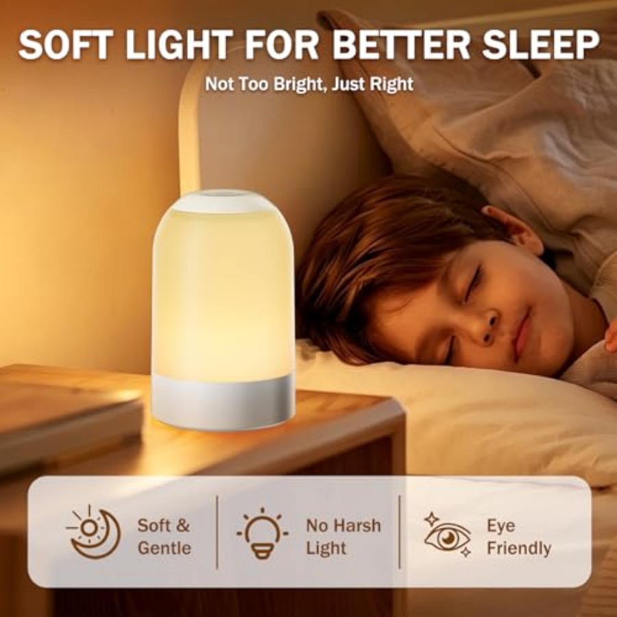 Bedside Touch Night Light, Bab – обзор и цена Baby Nursery Egg Light