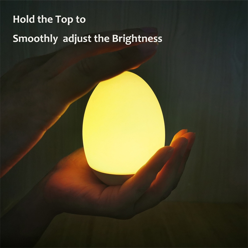 Egg Shaped Tap Night Light Usb – обзор и цена Baby Nursery Egg Light