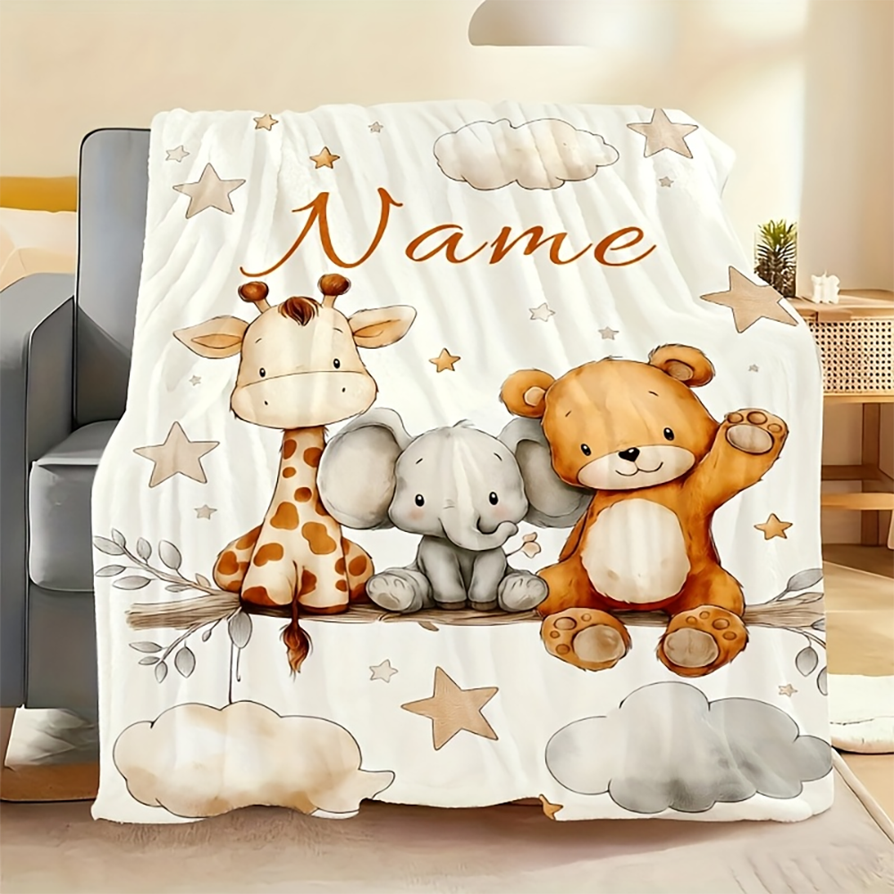1pc Personalized Cute Safari A – обзор и цена Baby Nursery Hospital