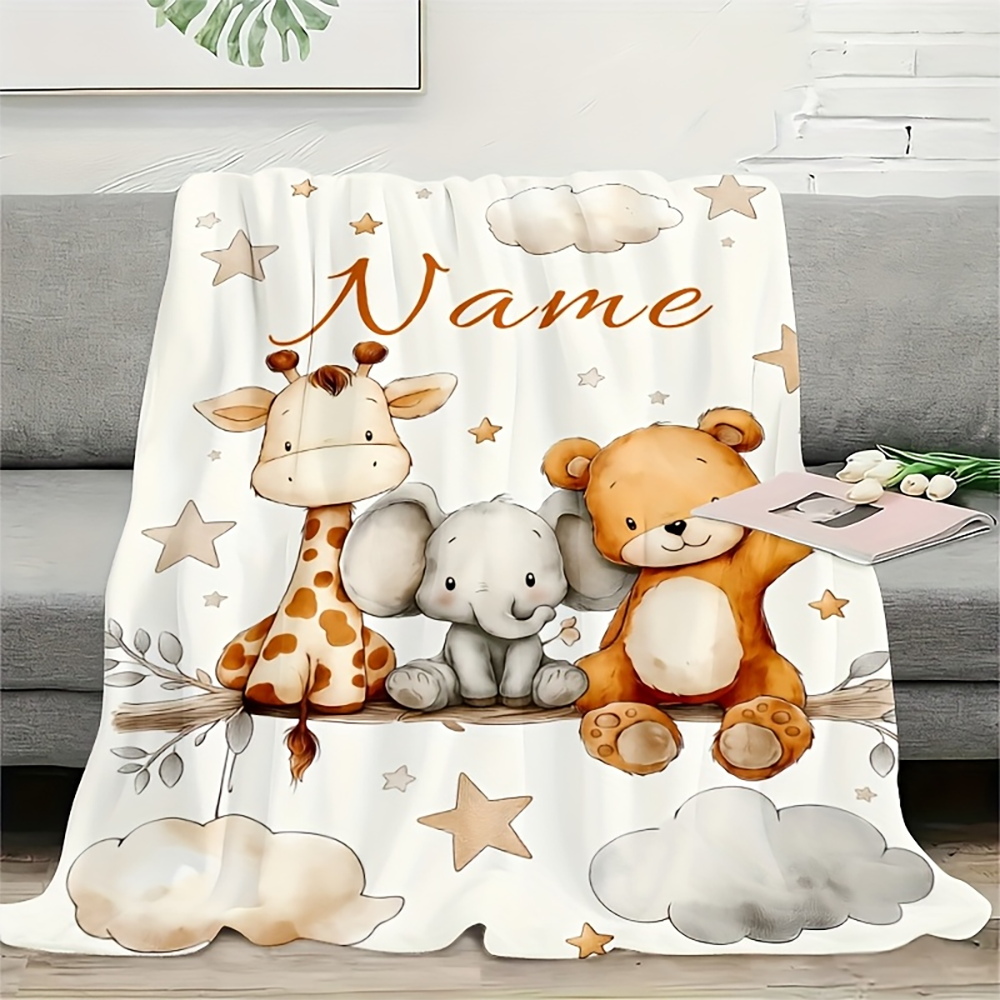 1pc Personalized Cute Safari A – обзор и цена Baby Nursery Hospital