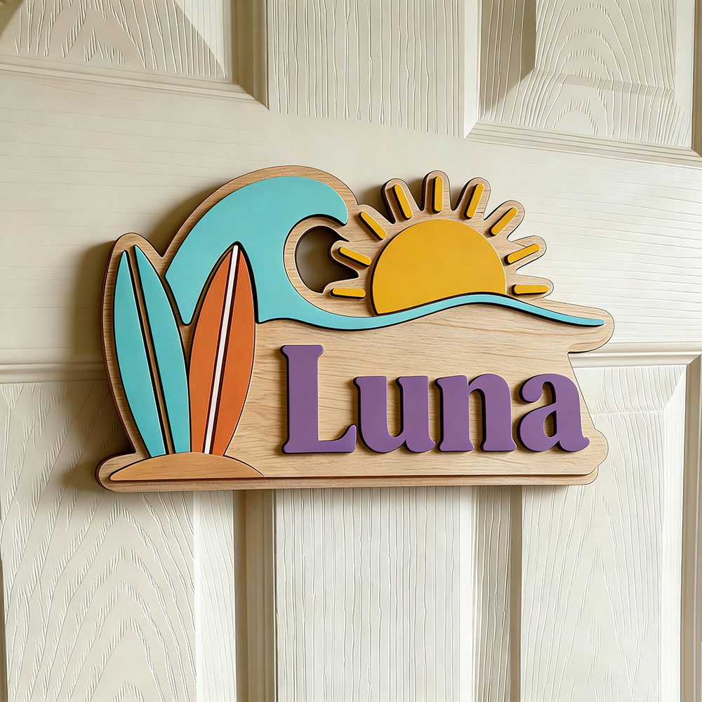 Custom Beach Wave Surfboard Su – обзор и цена Baby Nursery Themes