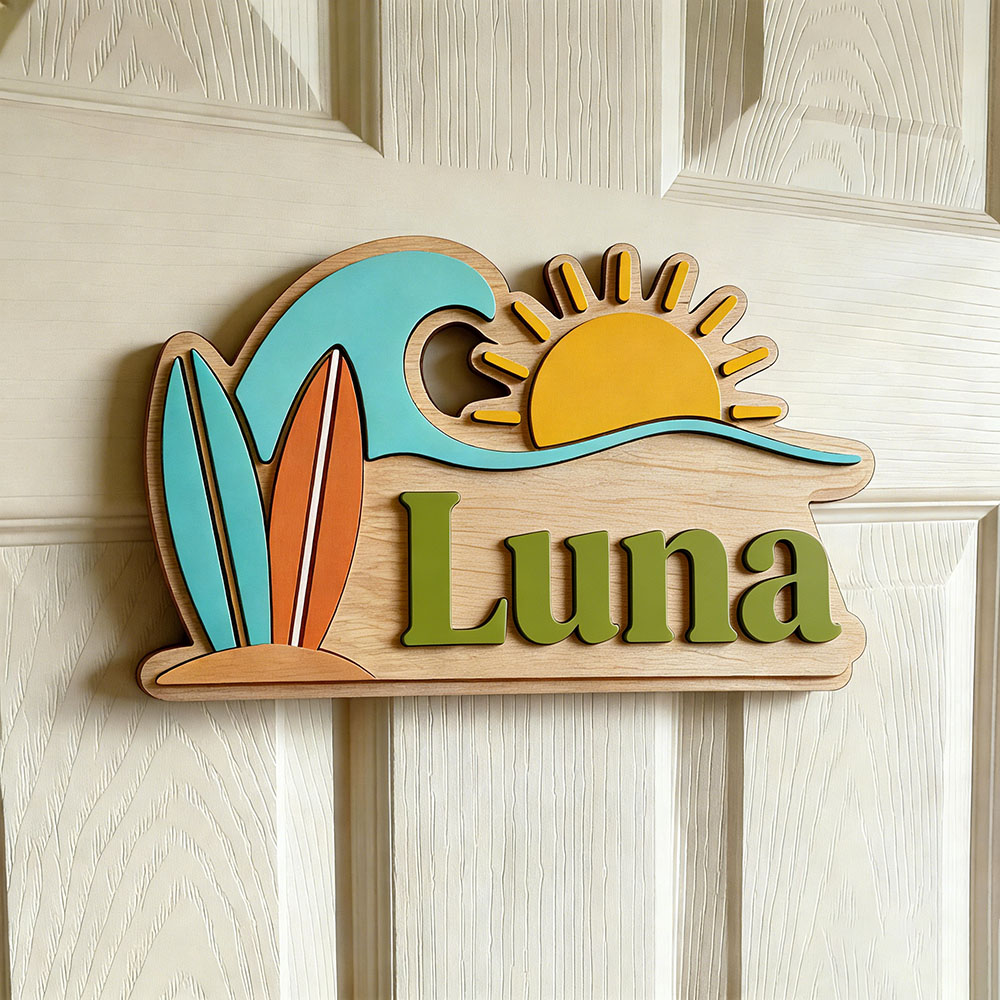Custom Beach Wave Surfboard Su – обзор и цена Baby Nursery Themes