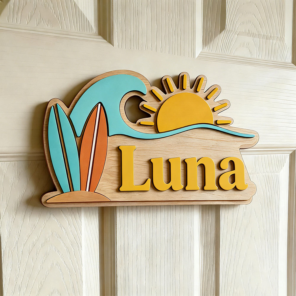 Custom Beach Wave Surfboard Su – обзор и цена Baby Nursery Themes