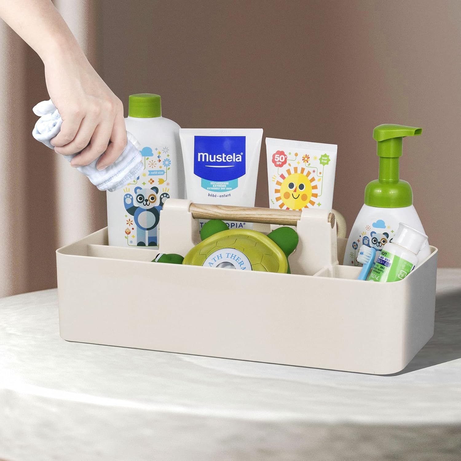 Portable Baby Shower Caddy wit – обзор и цена Baby Nursery Organizer