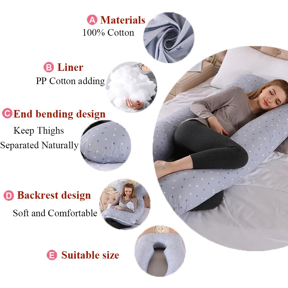 Pregnancy Pillow 130*70cm Slee – обзор и цена Baby Nursery Pillow