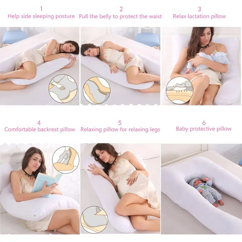 Pregnancy Pillow 130*70cm Slee – обзор и цена Baby Nursery Pillow