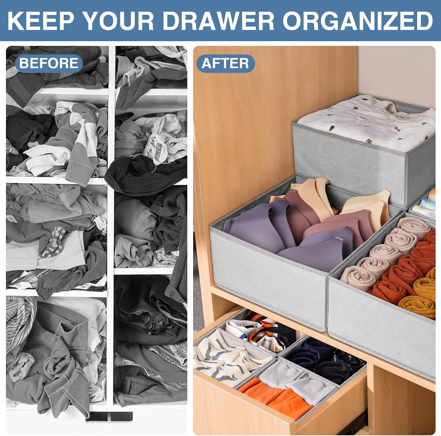 Drawer Organizer Clothes 12 Pa – обзор и цена Baby Nursery Organizer