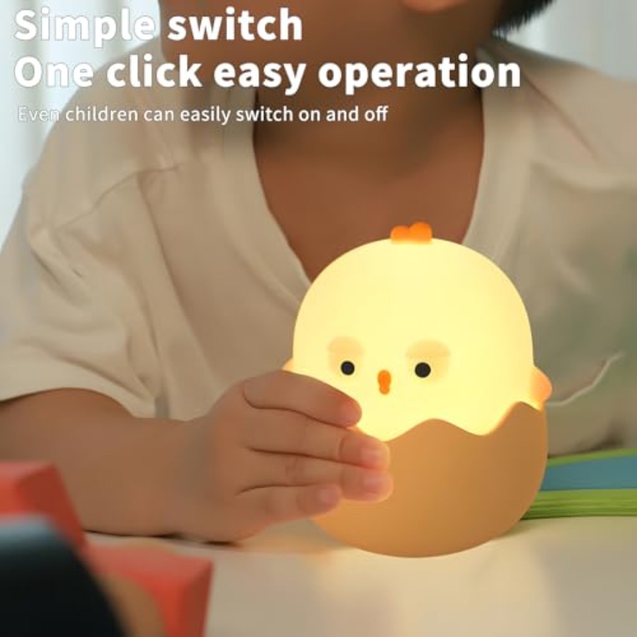 Easter Chick Egg Night Light - – обзор и цена Baby Nursery Egg Light