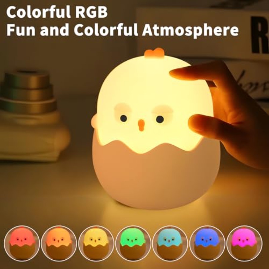Easter Chick Egg Night Light - – обзор и цена Baby Nursery Egg Light
