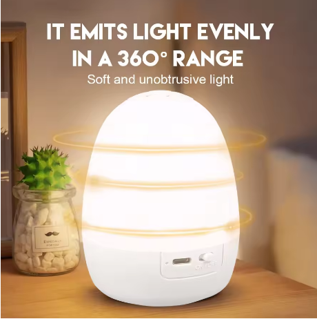 “Egg-Shaped Silicone Night Lig – обзор и цена Baby Nursery Egg Light